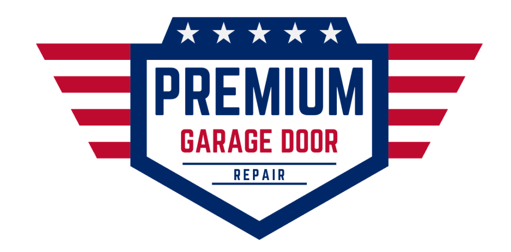 premium garage door repair logo