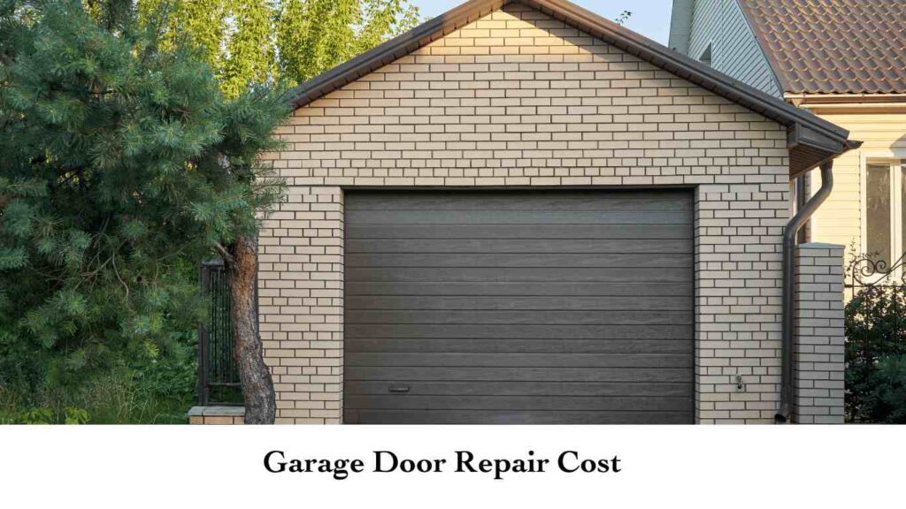 How Much Does Garage Door Repair Costs